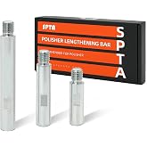 SPTA Metal Rotary Extension Shaft Set, 75mm,100mm,140mm, 5/8"-11 Thread for Rotary Polisher,Car Polisher,Polishing Pads,Backing Plate Electric Polisher