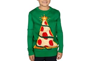Tipsy Elves Christmas Sweaters for Kids - Children's Cute and Tacky Ugly Pullovers for Boys and Girls Youth Holiday Knitwear