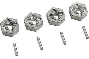 GDOOL Spare Parts Aluminum Alloy Wheel Hub Hex 25-ZJ09 LG-ZJ09 920-ZJ09 for 1:10 9125 9155 9156 S920 S921 RC Car(4 PCS)