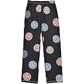 Krafig Pajama Pants Long Pj Pants Soft Elastic Waist Pajama Bottoms Lounge Pants