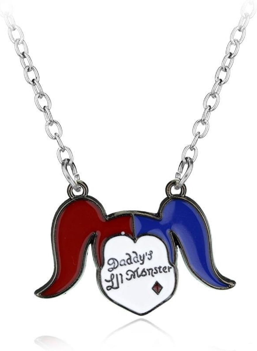 Harley Quinn Suicide Squad Daddy's Lil Monster Necklace Pendant