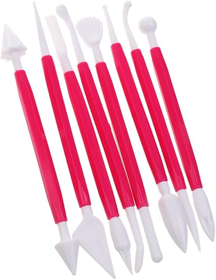 decorar torta magdalena kit de modelado