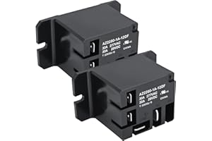 CASALYTICS Power Relay for Atwood 93849 Water Heater Relay (Pack of 2) – 12VDC 30A SPST-NO for Dsi Water Heaters - Replaces AZ2280-1A-12D, AZ22801A12D