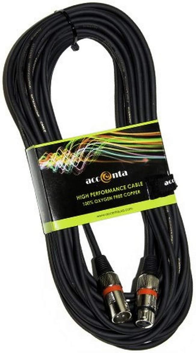 Accenta ACC-2120 XLR Cable, 20'/6 Meters