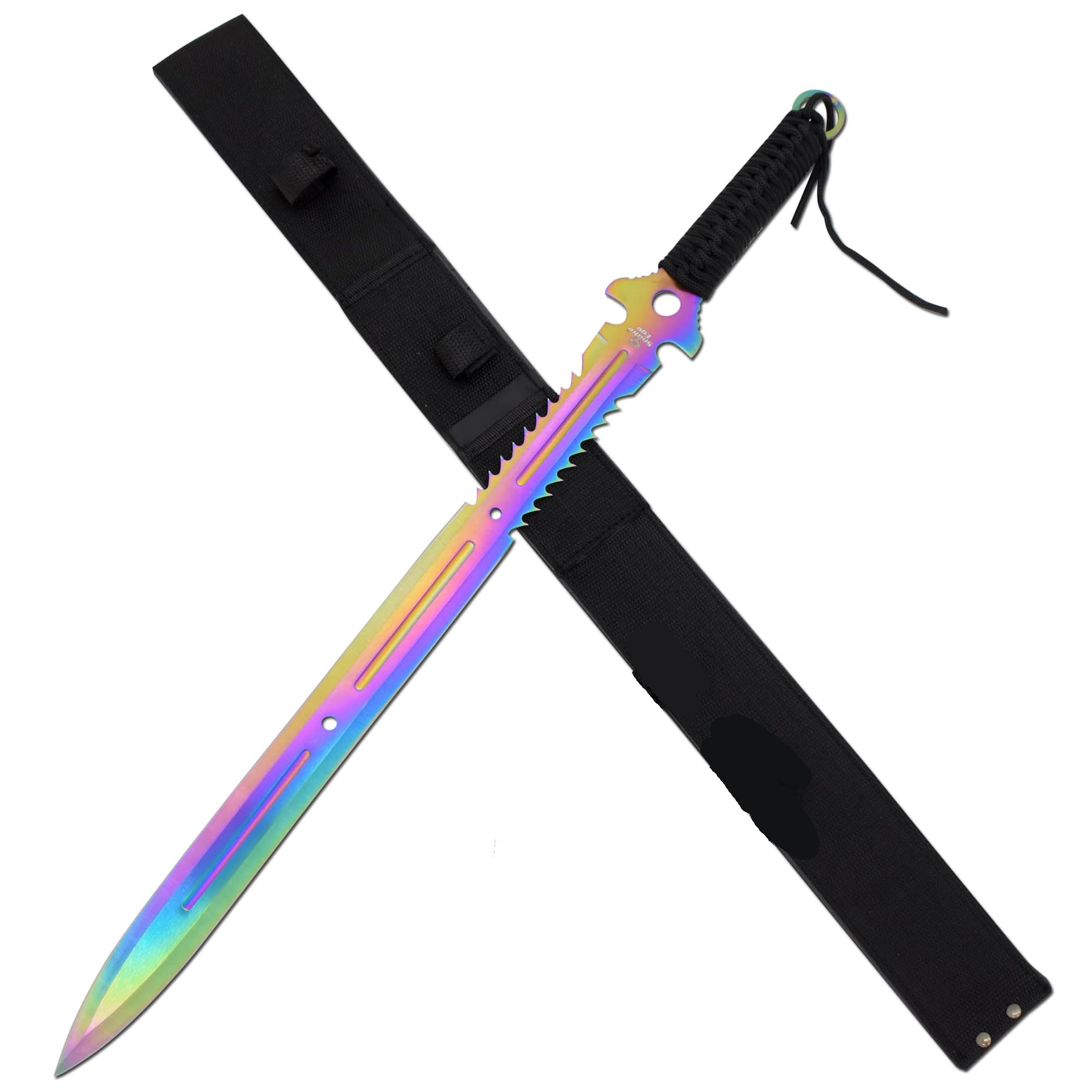 Snake Eye Tactical Ninja Sword - 27" Overall With Nylon Sheath