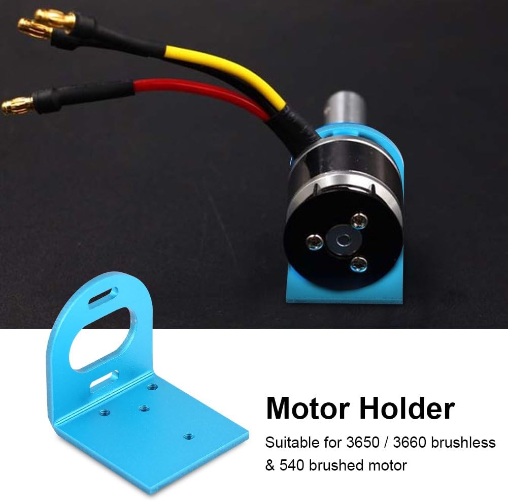 Motor Holder, Adjustable Metal Motor Mounting Holder Bracket Seat Base Upgrade Spare Part Compatible with 3650/3660 / 540 Motor - Image 3