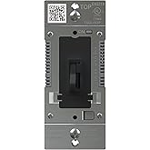 Legrand 150 Watt, Black, LED Toggle Dimmer Switch, Flicker-Free, Dimmable LED Lighting Control