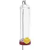 Perky-Pet Planter Box Plastic Hummingbird Feeder with Hanging Rod, 3 Fl Oz Capacity - Humming bird Feeder for Outdoors, 215P
