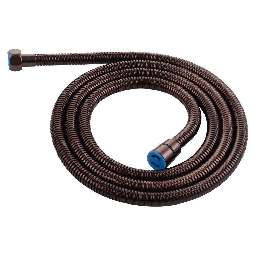 79" Extra Long Oil Rubbed Bronze Shower Hose Stainless Steel Fixtures