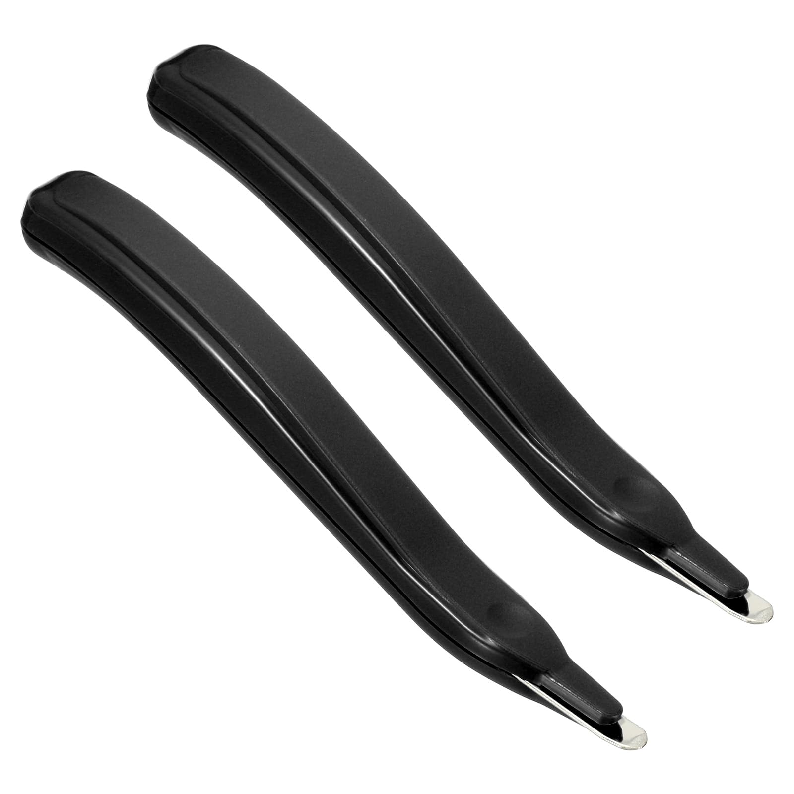 PATIKIL Staple Remover, 2 Pack Magnetic Staple Puller Desktop Removal Tool Cutting Tool for Office Home, Black