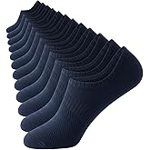 Irisbear Womens No Show Socks, Thin Cotton Non Slip Low Cut Socks 6 Pairs