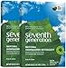 Seventh Generation Dishwasher Detergent Powder, Free & Clear, 2-Pack – Chlorine-Free Formula, Biodegradable, Septic Safe, 45 Oz Ea
