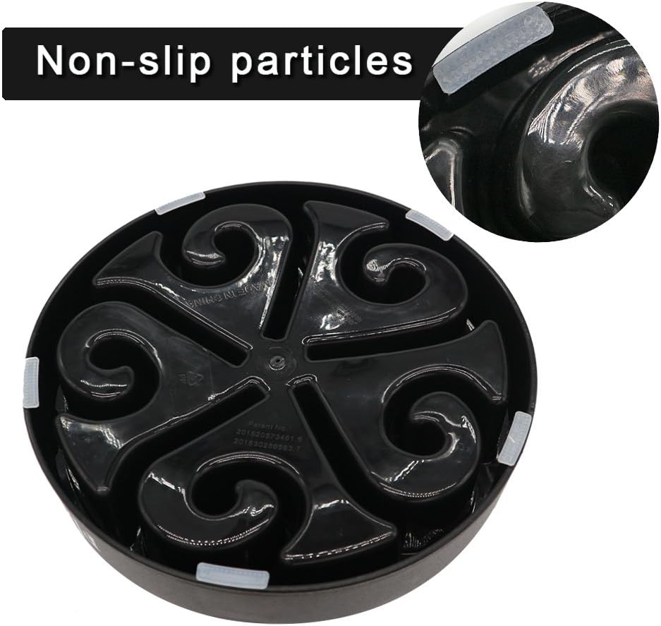 Decyam Slow Feeder Dog Bowl Slow Eating Dog Bowl Pet Puppy Fun Puzzle Feeder Non Skid Bloat Stop Feeding Bowl - Image 5