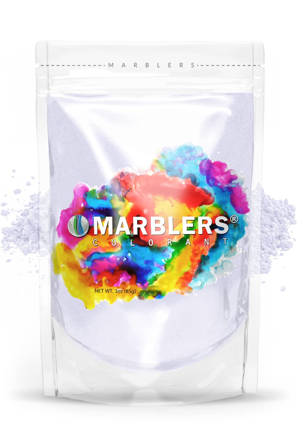 MARBLERS Purple Mica Powder [Lavender] 3oz (85g) | Cosmetic Grade | Epoxy Resin Pigment | Dye | Non-Toxic, Vegan, Cruelty-Free | Lip Gloss, Nails, Body Butter | Bath Bomb, Candle & Soap Making