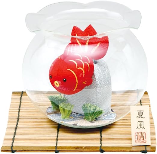Amazon 金魚鉢 ゆらゆらしっぽ金魚 敷物付 手作りちりめん細工 夏の風物詩 置物 人形 和みの和雑貨 置物 オブジェ オンライン通販 Amazon 金魚鉢 ゆらゆらしっぽ金魚 敷物付 手作りちりめん細工 夏の風物詩 置物 人形 和みの和雑貨 置物 オブジェ オンライン通販