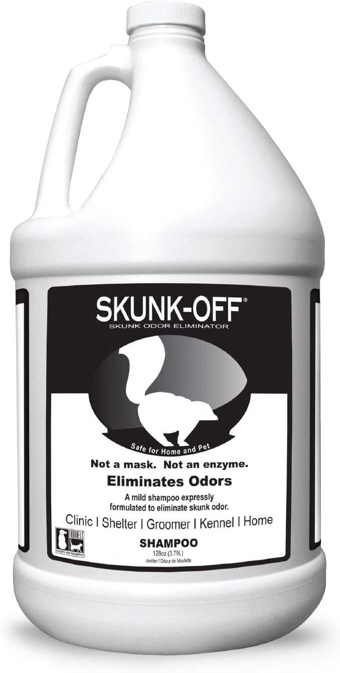 SkunkOff Pet Shampoo, 1Gallon Amazon.ca Pet Supplies