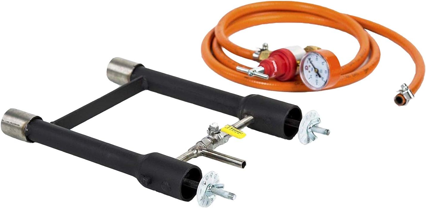 Dual Gas Burner | Blacksmiths Forge | Furnace Foundry | Propane Farrier Knife | 103
