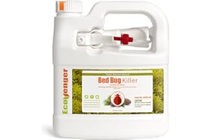 Bed Bug Killer 64 oz EcoVenger by EcoRaider, 100% Kill Efficacy, Bedbugs & Mites, Kills Eggs & The Resistant, Lasting Protection, USDA BIO-Certified, Plant Extract Based & Non-Toxic, Child & Pet Safe