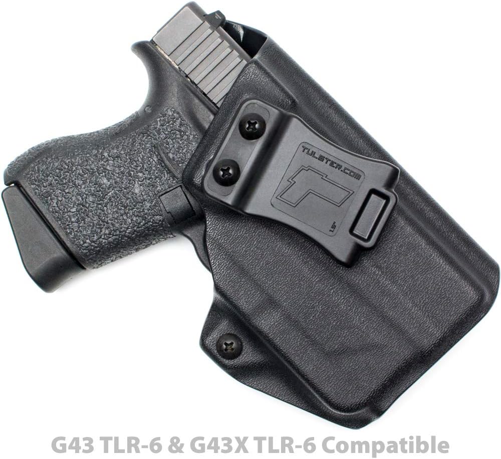 Tulster IWB Profile Holster in Right Hand fits: Glock 43/43X w/TLR-6