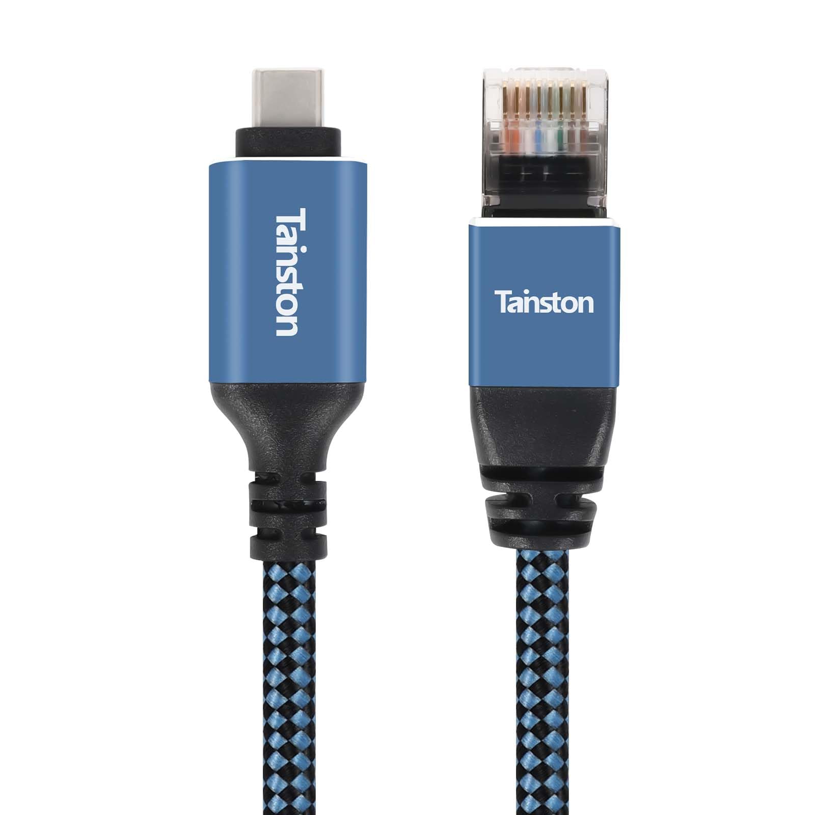 Photo 1 of Tainston USB C to Ethernet Cable, 4Ft Type C to RJ45 Cable,USB C to Gigabit Ethernet Cable Compatible Thunderbolt 3/4,Directly Connected to Smartphone, Laptop, PC, Switch, Router, Modem and More