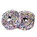 Weanas Bike Handlebar Tape Super Soft EVA Bicycle Bar Tape Wraps with 2 Bar Plugs for Touring Cycling and Road Racing - 2PCS Per Set, Mixed-Color