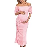 CYCLAMEN Mesh Maternity Dress Cocktail Wedding Guest Baby Shower Pregnancy Shoot Summer Pastel Floral Sparkly