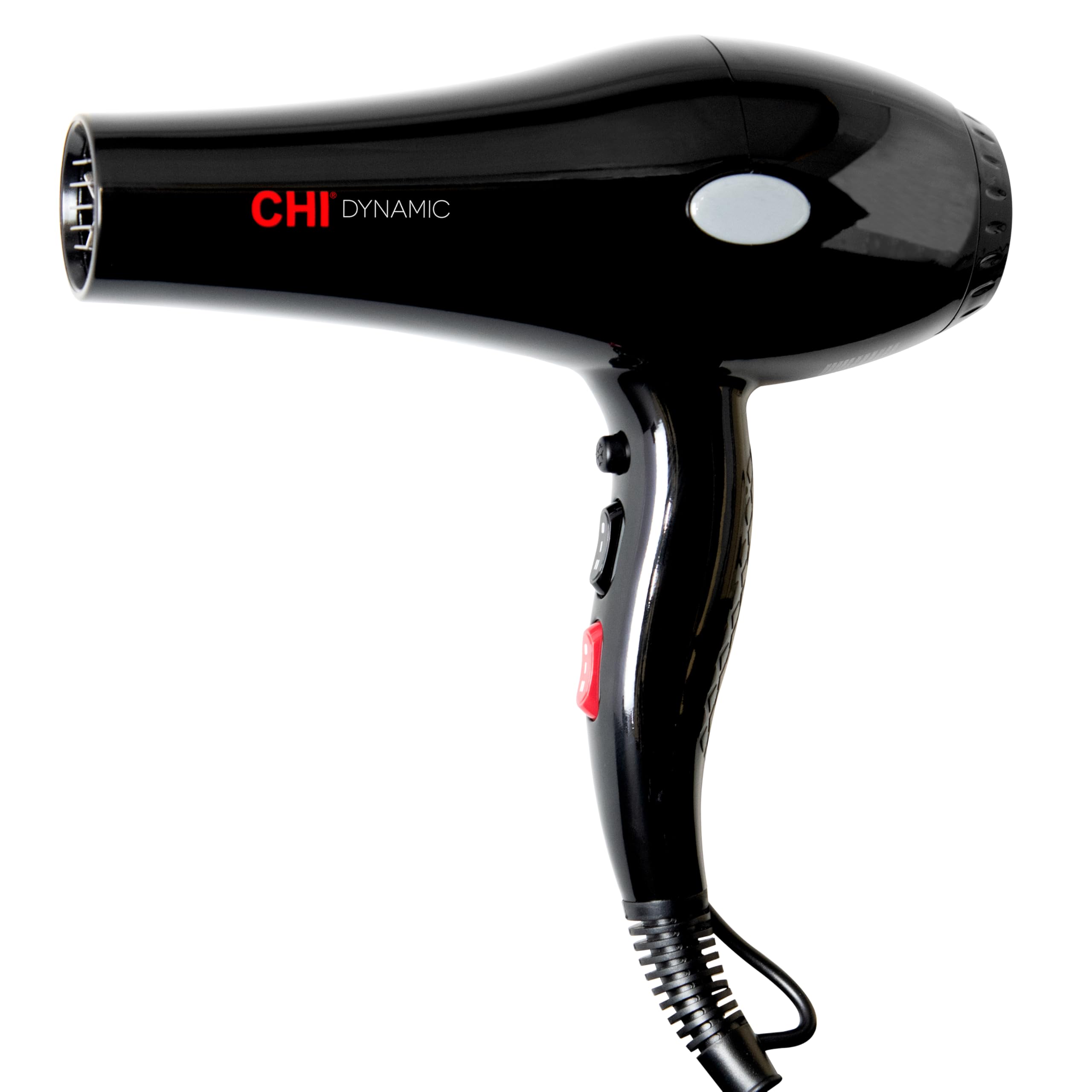 Photo 1 of CHI Dynamic Hair Dryer, Blow Dryer for Smooth & Voluminous Hair, Comb-Attachment & Air Concentrating Nozzle for Faster Styling, Low Noise