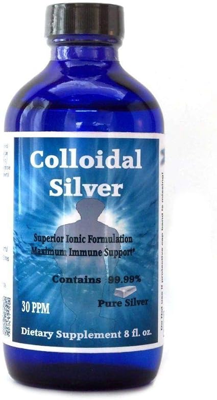 Amazon Com Superior Colloidal Silver 30ppm 8 Fl Oz Ionic