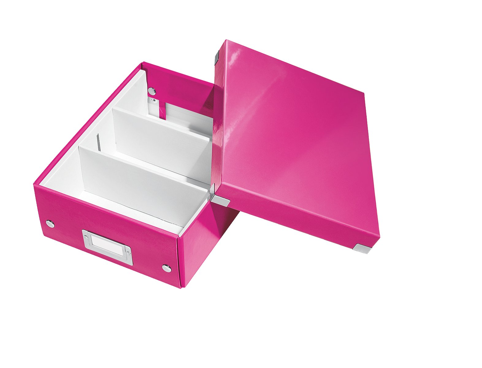 Leitz Organiser Box, Click and Store Range 60570023 - Small, Pink