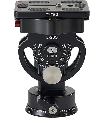 thumbnail image 2 of Rrs Tripod Andoer VH-10 2 Way Pan/Tilt Tripod Head Panoramic Bird Watching Photography Head With Quick Release Sirui Tripod 2 of 14