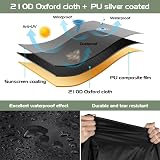 Ruucy Waterproof Egg Chair Cover 210D Oxford with Zipper 190x115cm view 4