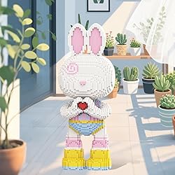 DAHONPA Animal Hand Heart Rabbit Micro Building