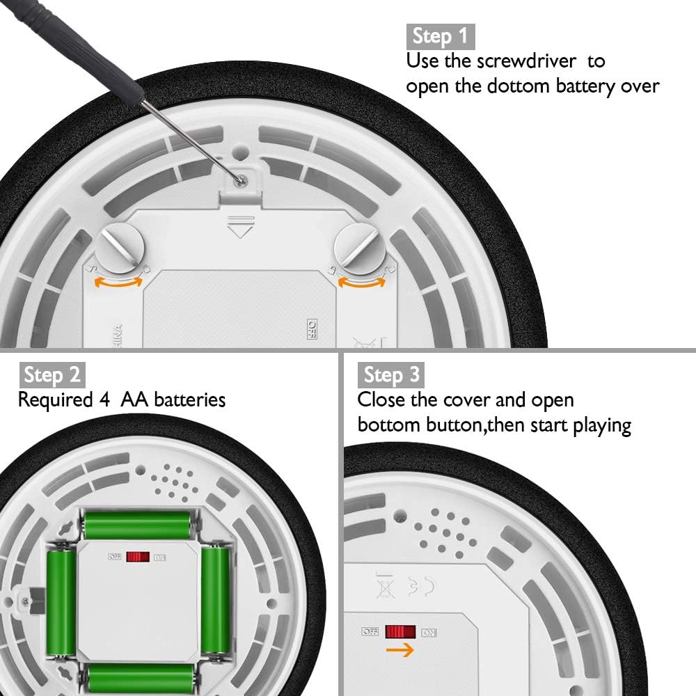 Feiqio Kids Toys Hover Soccer Ball Set with 2 Goals, Air Power Training Football Game, Indoor Soccer Ball with LED Light-Football Toy for Boys Girls Age 3 and up Best Gift (Red): Toys & Games