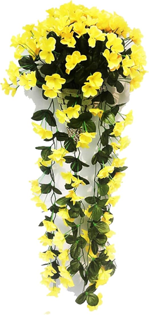 Amazon Com Artificial Flower Violet Vine Orchid Silk Flower Vines