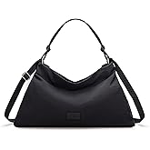 Montana West x Lee Nylon Hobo Crossbody Bag for Women, Large Shoulder Tote Handbag Casual Work Purse with Adjustable Strap