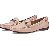 Women's Genuine Leather Slip on Buckle Loafer
