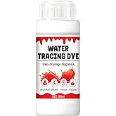 kuailaya Water Tracing Dye, Leak Detection Dye, Red, 100ml | Fast, Accurate, High Sensitivity, Visualization, High Concentration and Stability, for Pipes, Swimming Pool, Spa, Roof