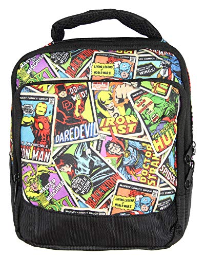 Marvel Comics Superhero Card Toss Lunch Tote Box