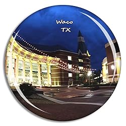 Fridge Magnet Waco Texas USA TX Travel Souvenir