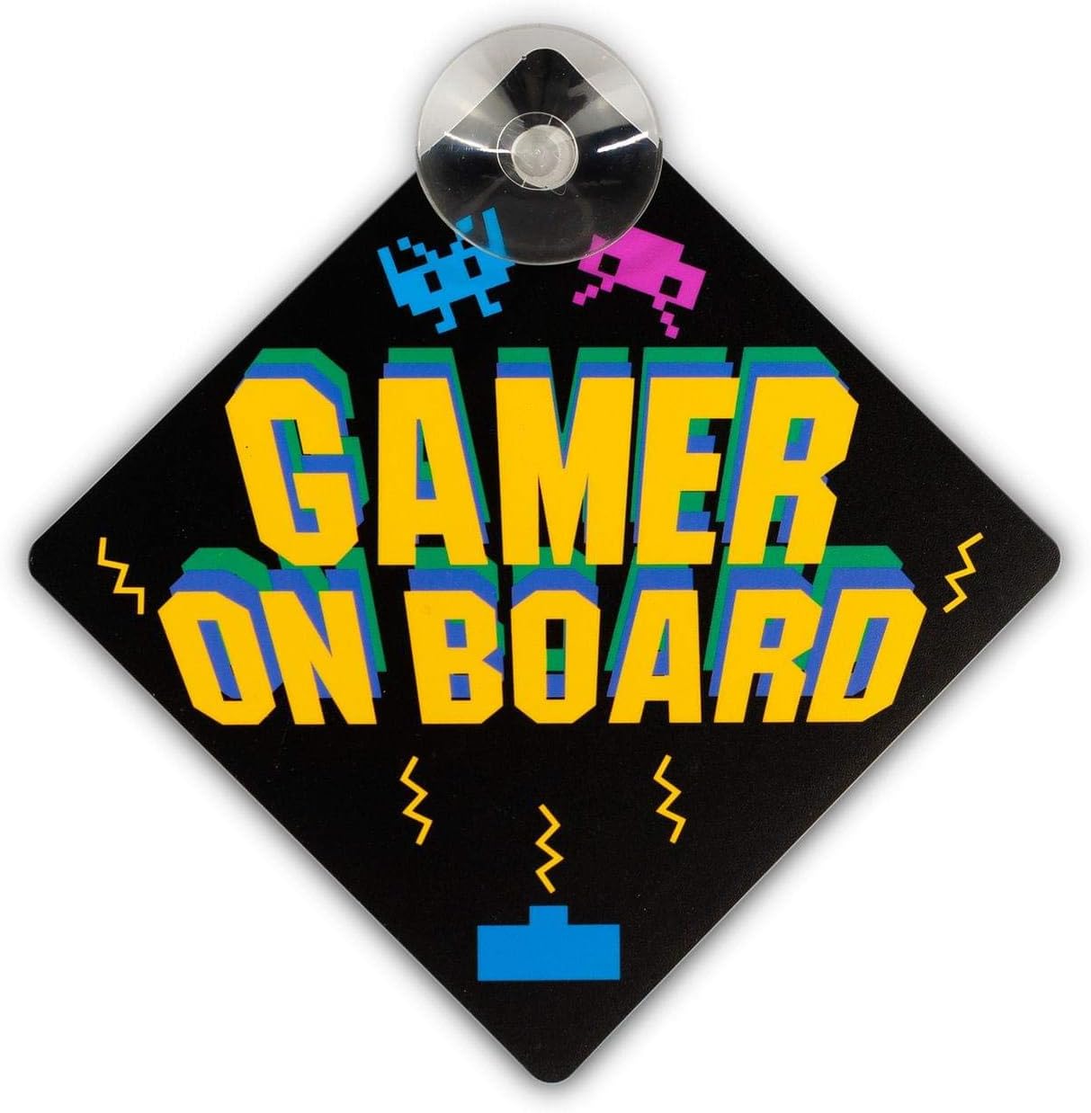 Car Window Sign, multi-colored