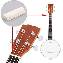 LYWSMSK Bone banjo top nut for 4 string / 5 string
