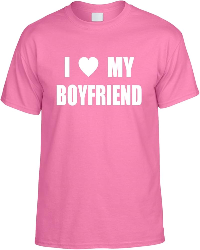 Funny T Shirt I Love Heart My Boyfriend Unisex Adult Shirt 373692871