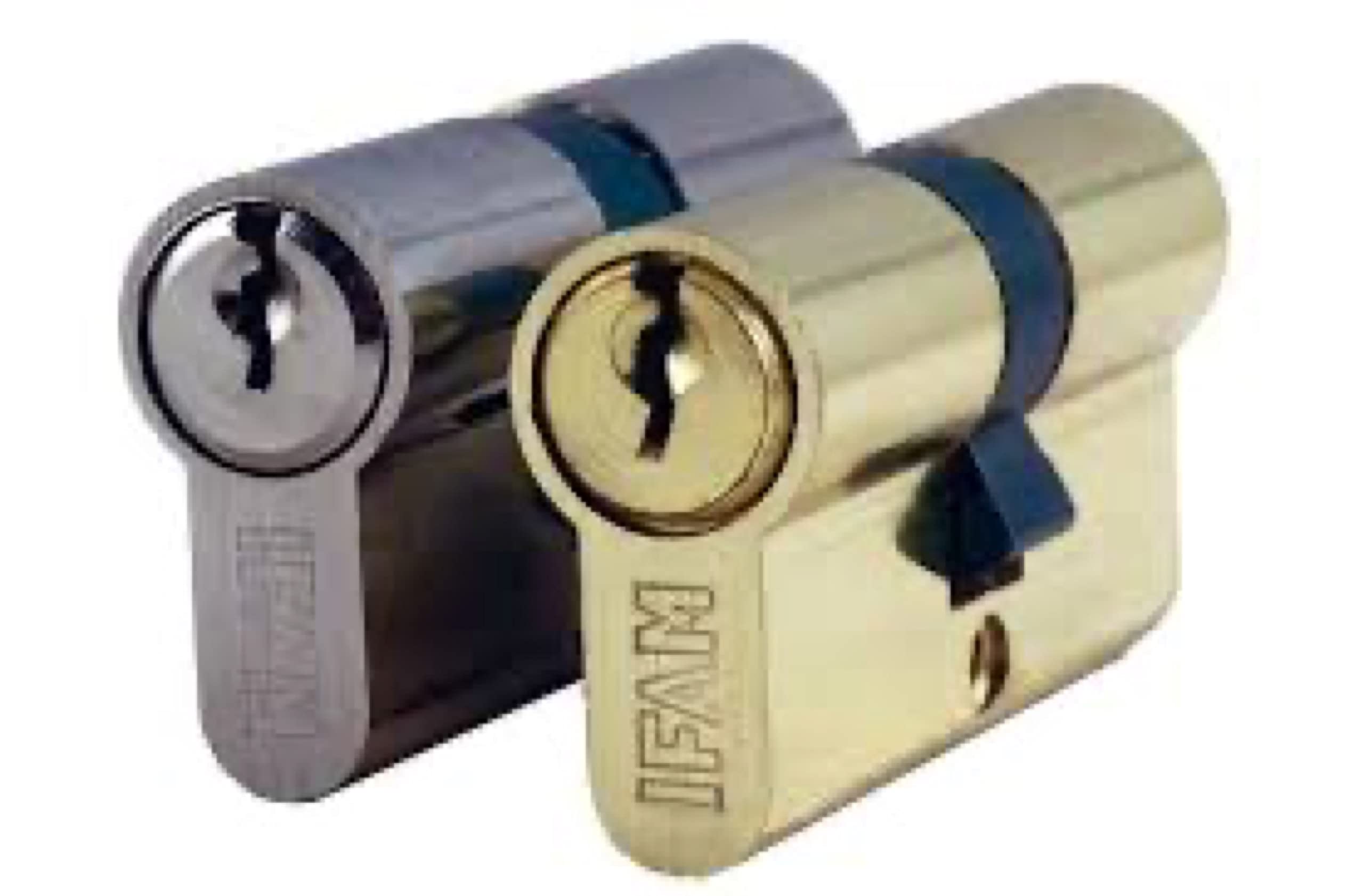 IFAM FRANCE European Cylinder Nickel Plated Varied C Series IFAM-30+30-3 Keys-Screws 5x40/5x60-14400, NSP