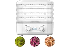 Freeze Dryer Machine for Home with 5 Trays, Compact Freeze Drier Digital Adjustable Timer & Temperature Control, for Fruits M