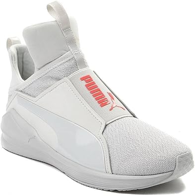 Amazon プーマ Puma 靴 シューズ レディーススニーカー Womens Puma Fierce Varsity Athletic Shoe Light Gray Coral ライト グレー コーラル Us 8 5 25 5cm Puma プーマ シューズ バッグ