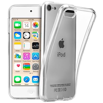 TopACE® TPU Hülle Schutzhülle Crystal Case Durchsichtig Klar Silikon transparent für Apple iPod touch (6. Generation) 2015 (C