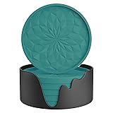 ME.FAN Silicone Coasters with Holder,[6