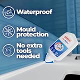 Unibond Re-New White Silicone Sealant Kitchen Bath Mould Resistant 80ml view 4