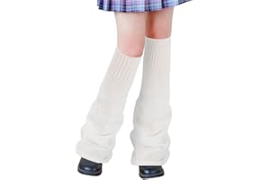 Junely Leg Warmers Kawaii Leg Warmer Cute Legwarmers for Women Japanese Socks Emo Goth Gyaru Accessories