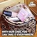 Silisponge Medical + Free Case Special Silicone Makeup Sponge Blender - Silisponges With Perfect Matching Case by OK-Beauty 2017 (2 PIECES) (1 Piece)